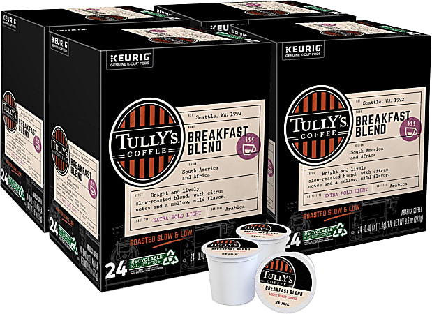Tully's coffee k cups cheap