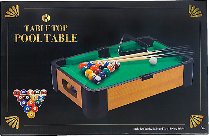 Braha Industries Mini Tabletop Pool Set, Multicolor