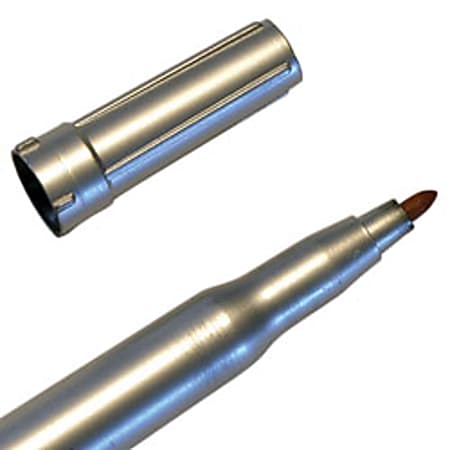 Dri-Mark® Dual-Test Counterfeit Detection Pen With UV LED Light, Silver