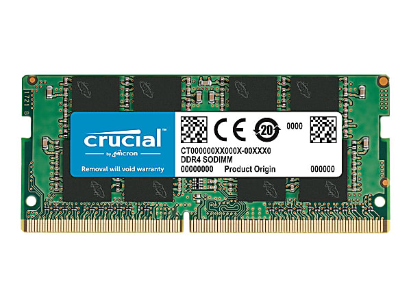 Bliv ved Kro pop Crucial DDR4 module 8 GB SO DIMM 260 pin 2400 MHz PC4 19200 CL17 1.2 V  unbuffered non ECC - Office Depot