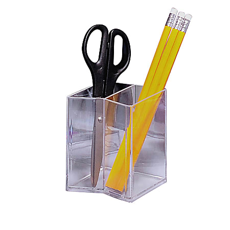 Really Useful Box® Desk Accessories Pencil Cup, Clear