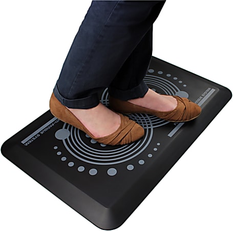 AFS-TEX 2000 Anti-Fatigue Mat, Rectangle, 16 x 24, Midnight Black AFS-TEX 2000 Anti-Fatigue Mat, Rectangle, 16 x 24, Midnight Black