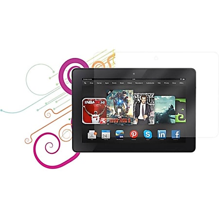 roocase Kindle Fire HDX 8.9 4-Pack Screen Protector Clear