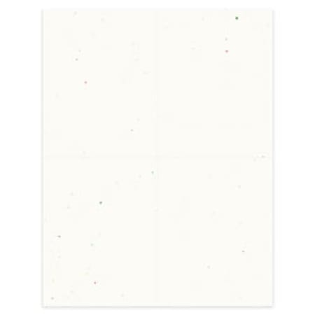 Gartner Studios® Post Cards, White Speckle, 4 1/4" x 5 1/2", Pack Of 100