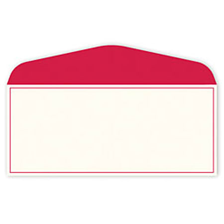 Gartner Studios® #10 Stationery Envelopes, Gummed Seal, Red