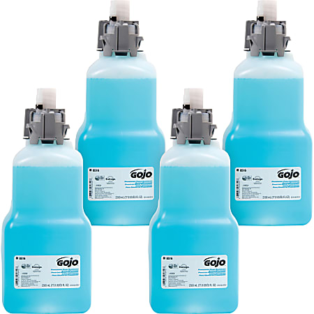 GOJO® Foam Handwash Dispenser Refills, Pomeberry/Pomegranate Scent, 77.8 Oz, Pack Of 4