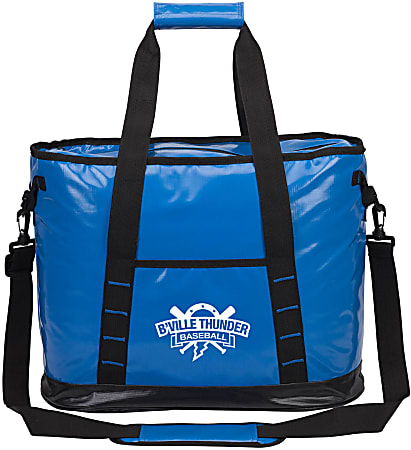 Custom Promotional Glacier Cooler Bag, 13-1/2” x 18”