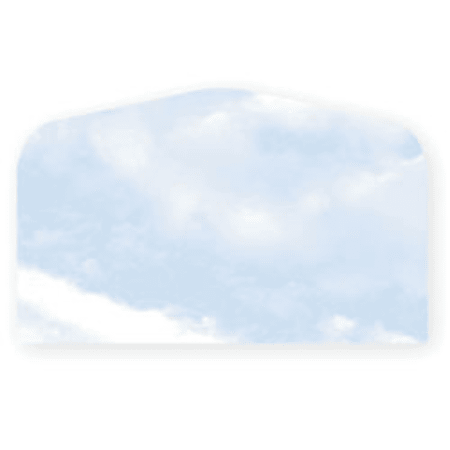 Gartner Studios® Stationery Envelopes, #10, 4 1/8" x 9 1/2", Clouds, Pack Of 50
