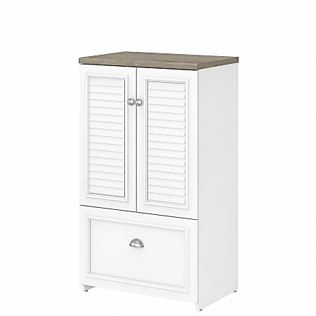 Vito Small 2 Door Storage Cabinet Pure White - South Shore