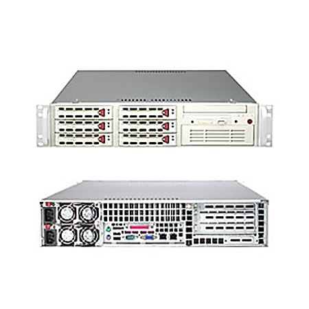 Supermicro SuperServer 6023L-8R Barebone System