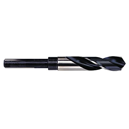 IRWIN Silver and Deming Reduced Shank High Speed Drill Bit, 1"