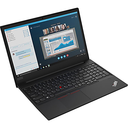 Lenovo ThinkPad E595 20NF0018US 15.6" Notebook - AMD Ryzen 7 3700U 2.30 GHz - 8 GB RAM - 256 GB SSD - Glossy Black - Windows 10 Pro - AMD Radeon Vega 10 Graphics