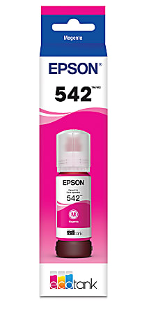 Epson® 542 EcoTank® Magenta Ink Refill Bottle, T542320-S