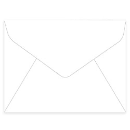 Gartner Studios® Stationery Envelopes, A2, Gummed Seal, White, Pack Of 50
