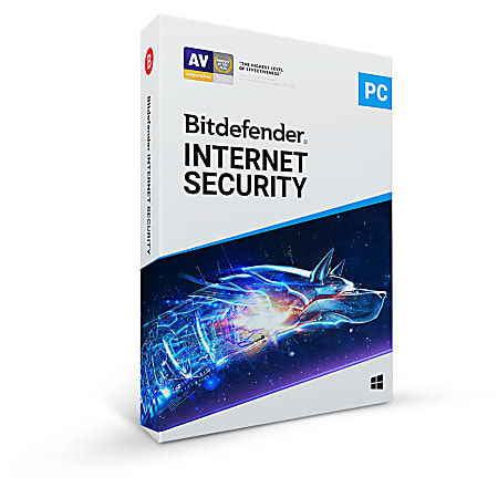 Bitdefender Internet Security 2019, 1-User, 2-Year Subscription