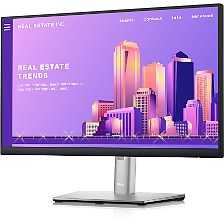 Dell P2222H 21.5" Full HD WLED LCD Monitor - 16:9 - Black, Silver - 22" Class - In-plane Switching (IPS) Technology - 1920 x 1080 - 16.7 Million Colors - 250 Nit - 5 ms GTG (Fast) - 60 Hz Refresh Rate - HDMI