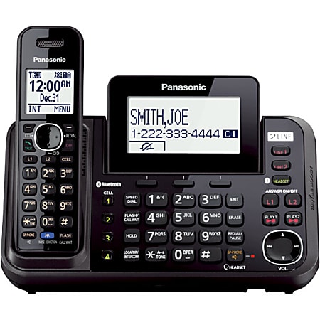 Panasonic KX-TG9541B Cordless Phone - Thumbnail 2