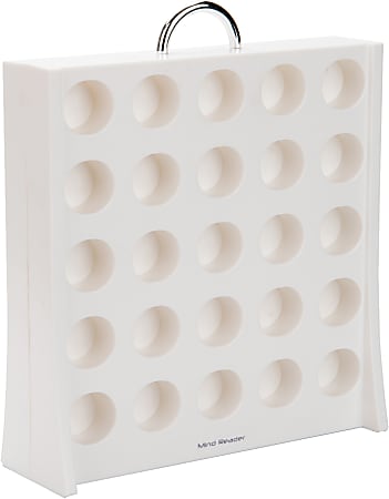 Mind Reader Coffee Pod Storage Wall, 14-7/8”H x 12-3/4”W x 5-1/4”D, White
