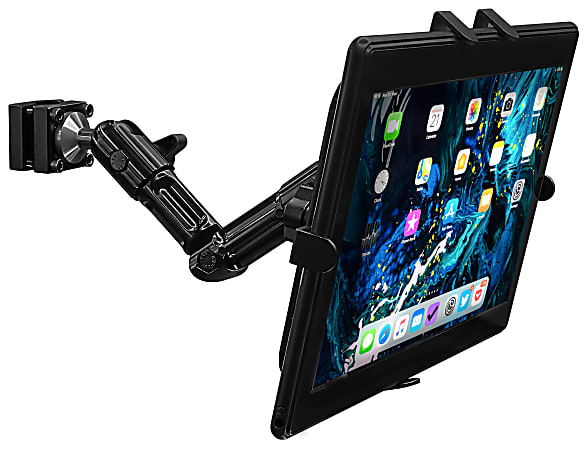 Mount-It! MI-7310 Car Backseat Headrest Mount For 7 - 11" Tablets, Black