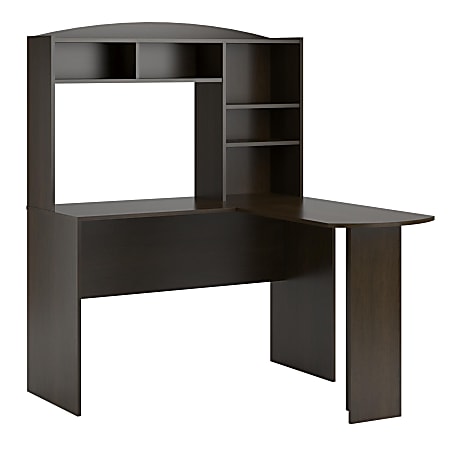 Mainstays l shaped hotsell desk in espresso