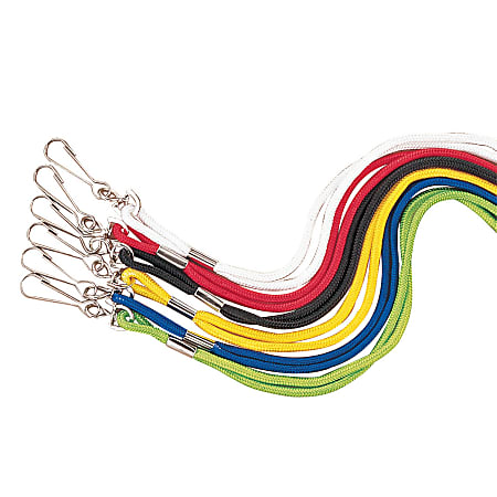 Champion Sports Lanyards, Assorted, Pack Of 12