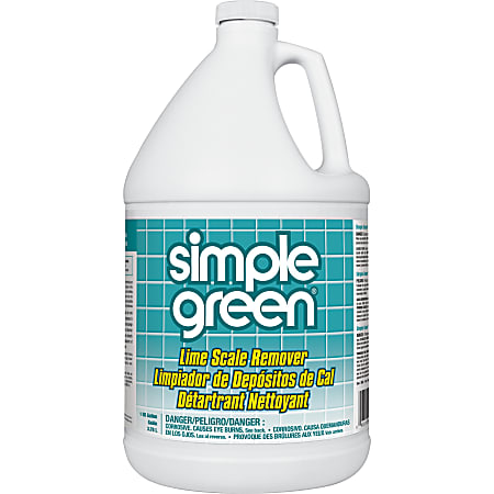 Simple Green Lime Scale Remover - Liquid - 128 fl oz (4 quart) - Wintergreen Scent - 6 / Carton