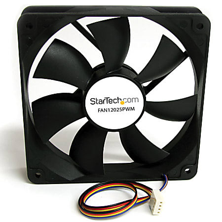 StarTech.com 120x25mm Computer Case Fan with PWM - Pulse Width Modulation Connector - Add a Variable Speed, PWM-controlled Cooling Fan to your Computer Case - case fan - pwm fan - computer fan - 120mm fan - computer cooling fan