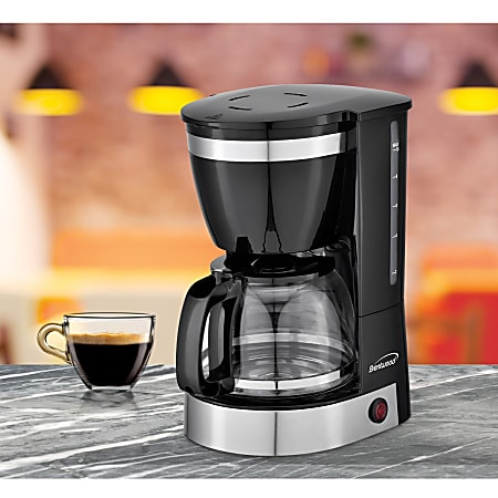 Brentwood 800W 20 Oz Espresso And Cappuccino Maker Black - Office Depot