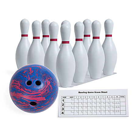 Champion Sports Plastic Bowling Set