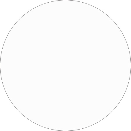 Tape Logic® Removable Inventory Labels, DL1389CL, Round, 1", Clear, Roll Of 500