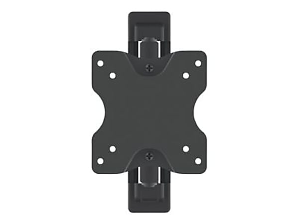 Manhattan TV Monitor Mount Wall Full Motion 1 screen Screen Sizes 13 27  Black VESA 75x75 to 100x100mm 20kg Tilt Swivel with 3 Pivots Lifetime  Warranty Bracket for LCD TV solid steel