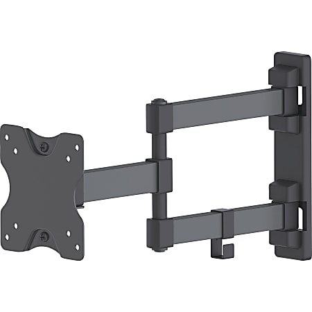 Manhattan TV & Monitor Mount, Wall, Full Motion, 1 screen, Screen Sizes: 13-27", Black
