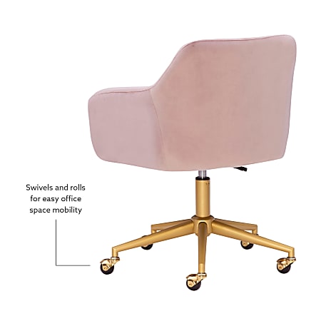 Linon mimi quilted office chair clearance