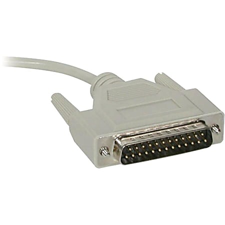 C2G 15ft DB9 Female to DB25 Male Modem Cable - DB-9 Female - DB-25 Male - 15ft - Beige