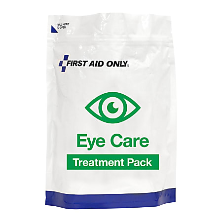 First Aid Only Eye Care Treatment Pack Refill, White