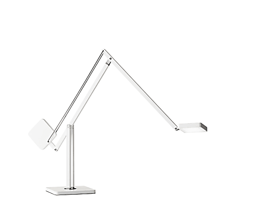Adesso® ADS360 Cooper Desk Lamp, 37”H, Matte White