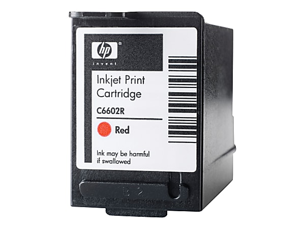 HP C6602R Red Ink Cartridge
