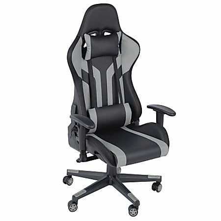 Highmore Avatar Gaming Chair With RGB LED Lights, Gray