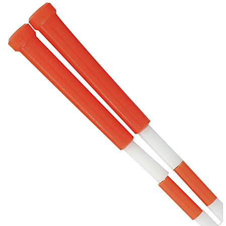 Champion Sports Plastic Segmented Jump Rope, 7', Red/White