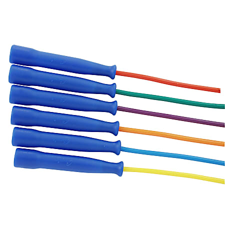 Champion Sports Segmented Jump Rope, 9', Blue/White