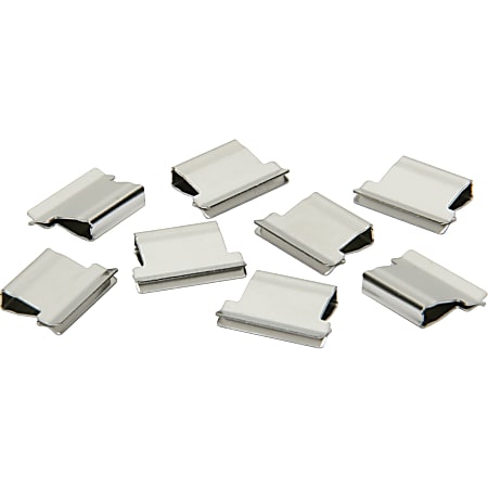 SKILCRAFT® Clam Paper Clip Refills, Box Of 50, Silver (AbilityOne 7510-01 392-6512)