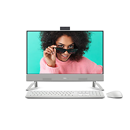 Dell™ Inspiron 5410 All-In-One PC, 23.8" Touch Screen, Intel® Core™ i5, 8GB Memory, 512GB Solid State Drive, Windows® 11 Home, I5410-5072WHT-PUS