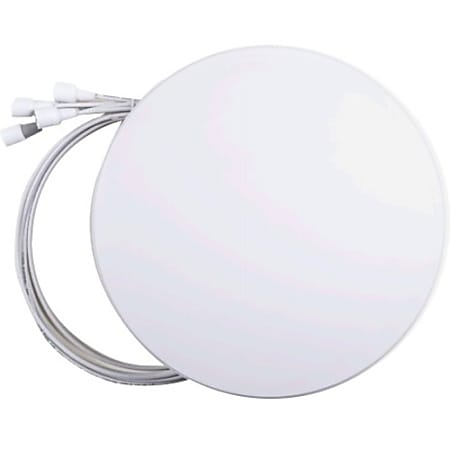 Meraki Panel Omni - 2.400 GHz to 2.500 GHz, 5.150 GHz to 5.875 GHz - 4.9 dBi - Indoor, Wireless Access PointWall/Ceiling/Pole, Panel - MAANT3C5