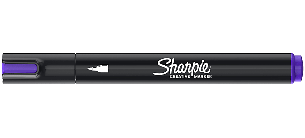 Sharpie Creative Marker, Water-Based Acrylic Marker, Bullet Tip, Lilac, 1 Count