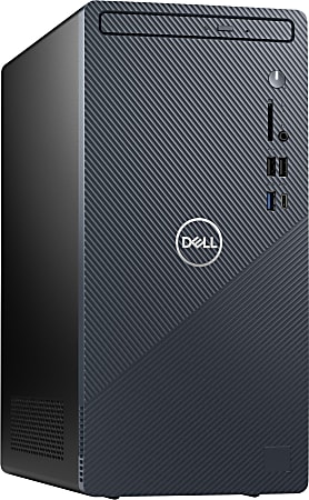 Dell™ Inspiron 3910 Desktop PC, Intel® Core™ i3, 8GB Memory, 256GB Solid State Drive, Windows® 11 Home, I3910-3492BLU-PUS