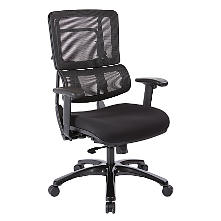 Pro-Line II™ Pro X996 Vertical Mesh High-Back Chair, Black