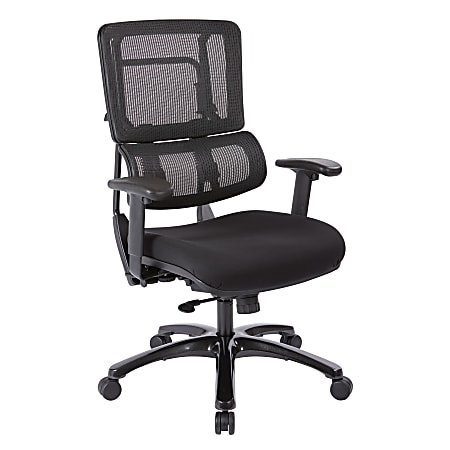 Pro Line II Pro X996 Vertical Mesh High Back Chair Black Office