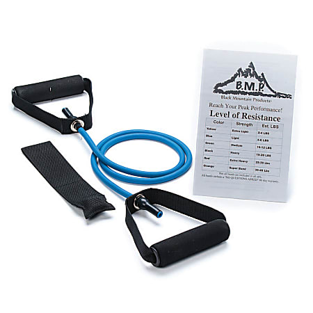 Black Mountain Products Single Resistance Band, 4-6 Lb, Blue