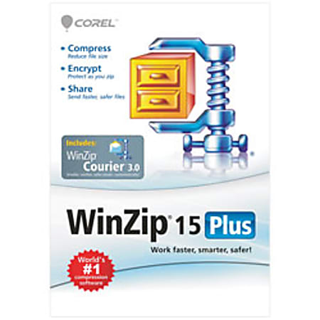 WinZip® 15 Plus, Traditional Disc