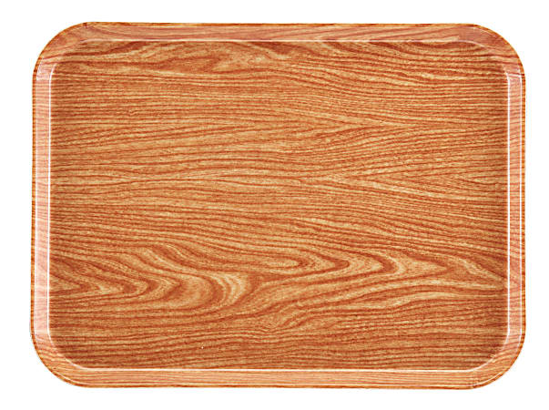 Cambro Camtray Rectangular Serving Trays, 15" x 20-1/4", Light Elm, Pack Of 12 Trays
